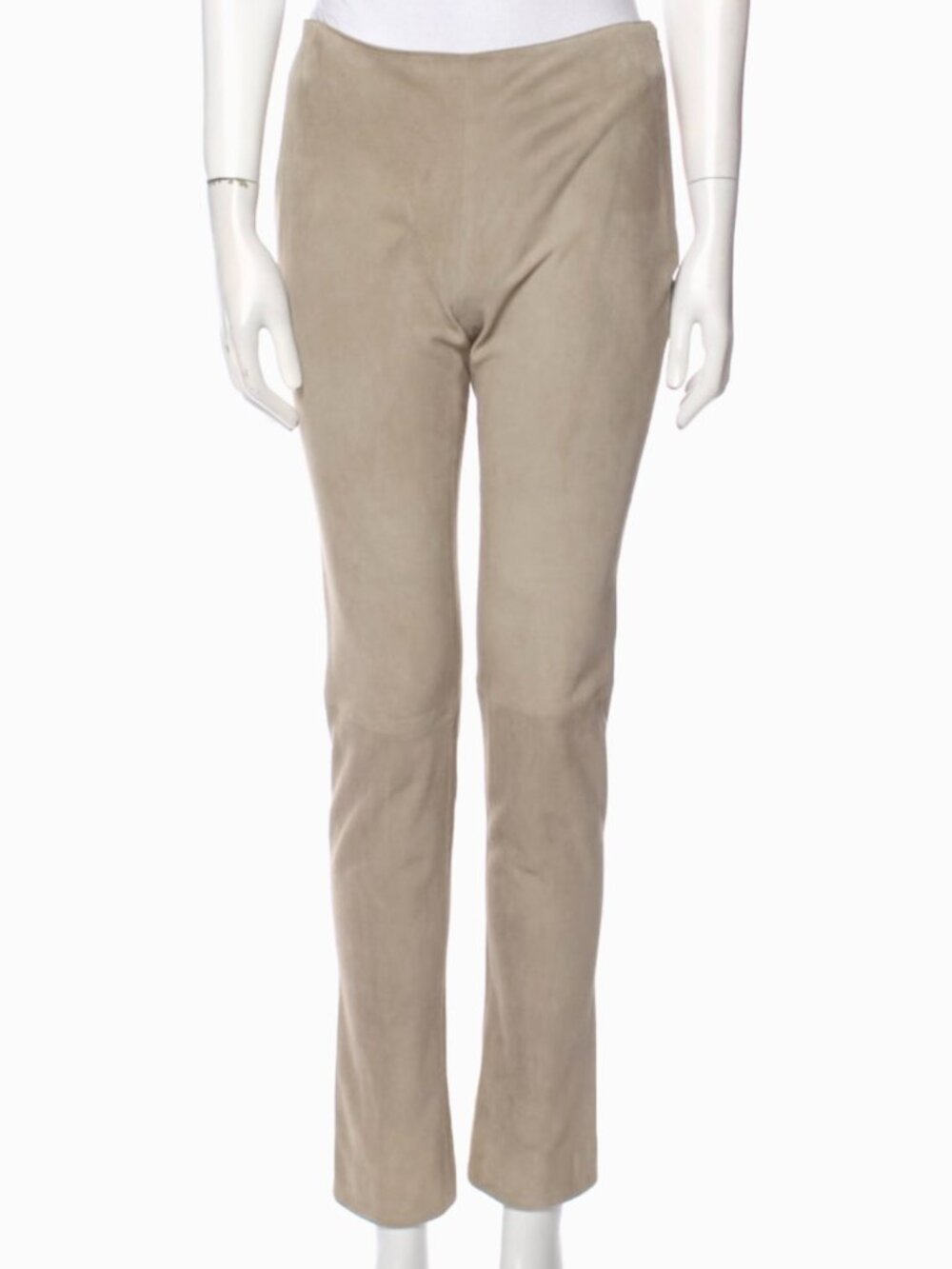 Ralph Lauren Collection 2 suede pants leggings jeans stretch leather $2790